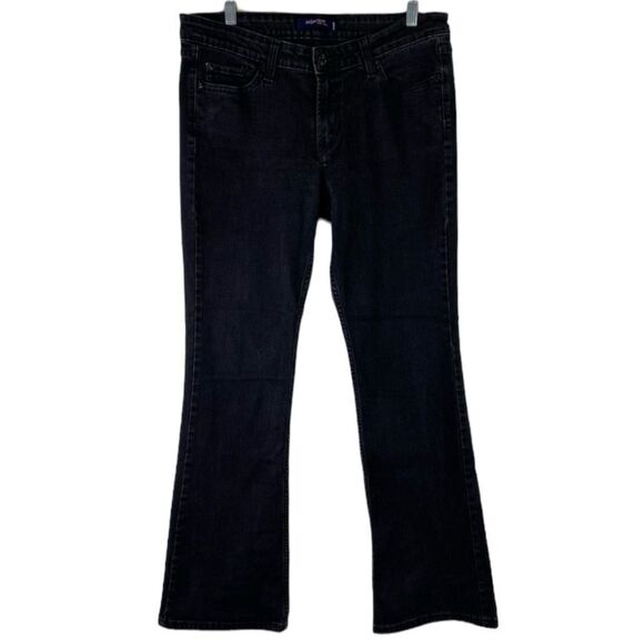 Levi's Jeans Women’s 13M Black Y2K 518 Superlow Bootcut Flare Denim 5 Pockets - Picture 1 of 10
